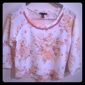 Spring Blouse-beautiful metal design around neck